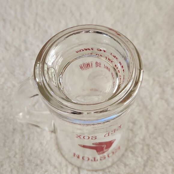 Boston Red Sox Fenway Park American League vintage beer mug stein glass - Picture 6 of 7